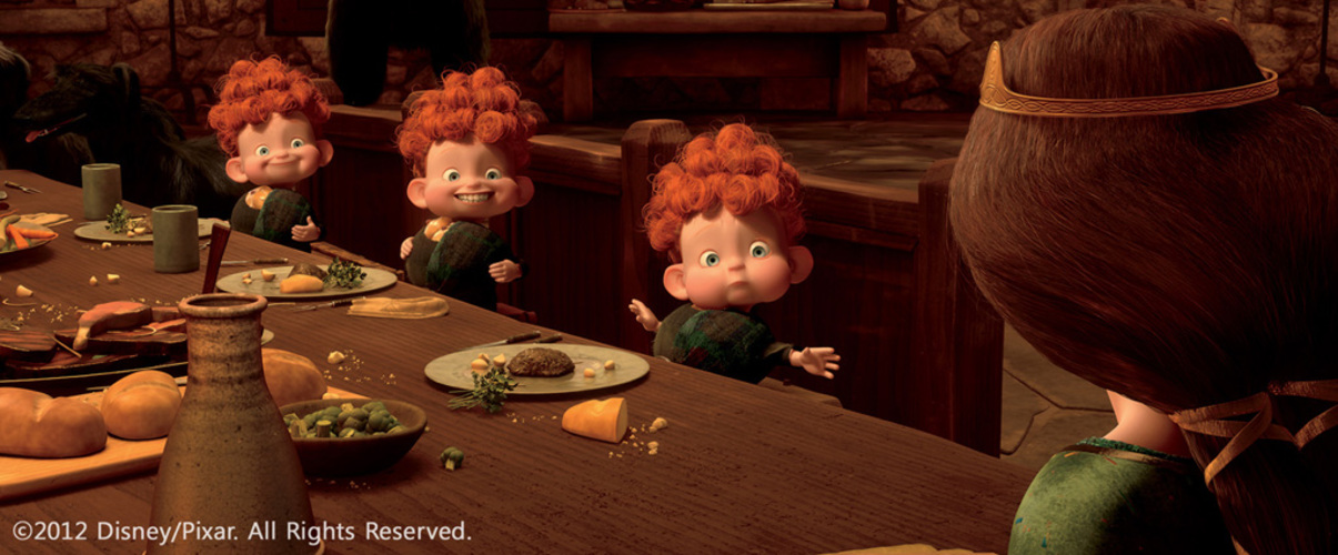 메리다와 마법의 숲 영화 한 장면